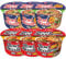 Starry Mart NS Korean Instant Bowl Noodles Soup (Pack of 6) (One Size, Hot and Spicy & Kimchi)