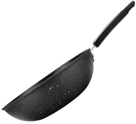 ABOOFAN Padella Wok Ergonomica Antiaderente Maifan Pietra Pentola Da Cucina Stufa Padella Per Saltare in Per Tutti I Giorni Per Cucina