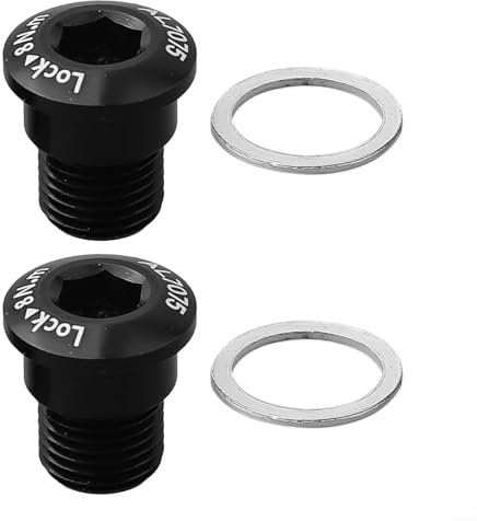 MTB Wheel Screws, High Bite, Aluminum Alloy Rear Derailleur Fixing Bolts (Short)