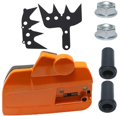 VDFNGFD Couvercle d'embrayage de tronçonneuse Compatible avec Husqvarna 455 455E 460 Rancher 461, pièces de Rechange for Couvercle d'embrayage de tronçonneuse 455 5372863-01