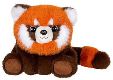 Gipsy Toys - Plush Floppy CHOOPY Red Panda - 22 cm - Orange, Brown and White