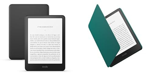 Amazon Kindle Paperwhite (2024 Release) - 16 Go - Sans publicités + Étui composé de matériaux d'origine végétale