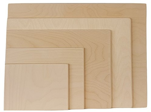 Wooden Watercolour Painting Sketching Drawing Art Board - Water Colour Stretching - A3 A4 A5 (A3 + 1 Extra Each Edge)