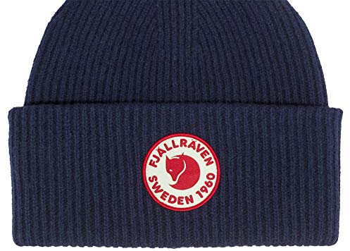 FJALLRAVEN Unisex 1960 Logo Hat (Mütze), Dark Navy, One Size