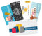 itenga 5X Geschenkgutschein Verpackung Set Mix I Geschenkkarte I Gutschein I Gemischt I 21,0 x 10,5 cm I Postkarte zum Ausfüllen