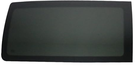 OMAC Seitenfenster Seitenscheibe kompatibel mit VW T5 2003-2015 Rechts L3 Auto Schwarz | Dunkel Getöntes Glas Privatsphäre und Schutz
