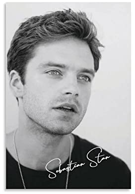 Shenywell Bilder Wohnzimmer Modern Sebastian Stan Poster 30x40cm Kein Rahmen