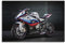 BITTU Motorrad-Poster für BMW S1000rr Sport Bike, dekoratives Gemälde, Leinwand und Kunstbild, 30 x 45 cm