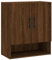 vidaXL Armadietto a Muro Rovere Marrone 60x31x70 cm Legno Multistrato