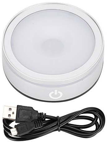 LED-Lichtbasis, LED-Kristall-Lichtbasis, Sphärische, Berührende Beleuchtung für Kristallkugel-Kunstglas-Acryl-Schmuck