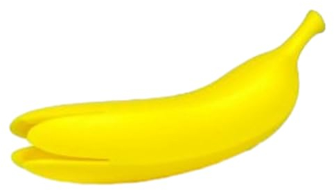 Topfgriffabdeckungen, Bananenform, Isolierhandschuhe, Schutzhülle für Topfgriffe, Silikon, hitzebeständig, Kochhandschuhe, Topflappen, Silikon-Heißgriffhalter für Küche