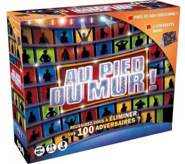 Jeu de société Plateau - au Pied du Mur - Set Jeu de Famille TV Version française + 1 Carte Animaux