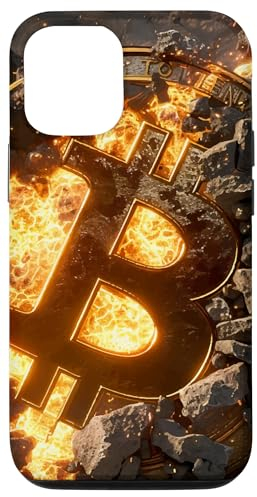 Hülle für iPhone 14 Bitcoin BTC Münze Krypto Blockchain Kryptowährungen Bitcoin