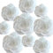 Szhuiher Krepp Papier Blumen Dekoration für Wand Total 9 Pcs, künstliche Blumen für Hochzeit Dekor, Blumen Hintergrund Dekor, Baby Braut Dusche Geburtstagsparty, weiße 3D Wand Blumen Dekor