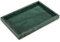 Marble Tray for Bathroom,Blackish Green Natural Marble Stone Storage Vanity Tray for Kitchen,Jewelry,Home Decor,Cosmetic,Vanity,Countertop Storage Organizer 30 x 20 x 3 cm
