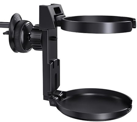 DSEEAK Getränkehalter Auto, für Audi A3 8P 8L A6 4F A4 A6 A5 A7 Q2 Q3 Q5 Q7 Universell Verstellbarer Auto Fahrzeug Getränkehalter Auto Trinkhalter Cupholder Dosenhalter,B