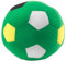 IKEA SPARKA Ball aus weichem Stoff, 25 cm Durchmesser, grün/weiß, Fußball, waschbar, ohne Altersbeschränkung