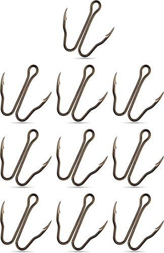 Storfisk fishing & more Blitzhaken Angelhaken Raubfisch Haken Set für Zander und Hecht in verschiedenen Größen, Größe:2