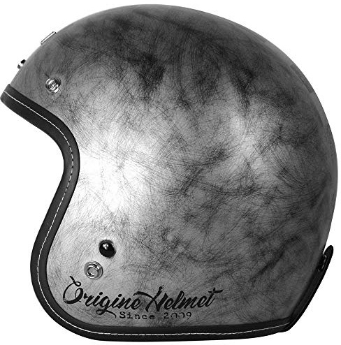 Origine Helmets, Origine Primo Scacco, Motorradhelm L silber