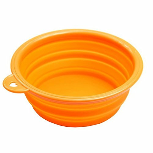 Comida para beber agua silicona napf Escudilla para perros perro comida Viaje napf plegable