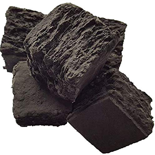 20 grandi carboni da fuoco quadrati a gas, in ceramica per gas/biocarburante/fuochi di fiamma viventi in carbone di marca 4 You Packaging