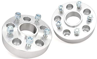 Rough Country 5,1 cm (2 Zoll) Spurverbreiterung | (passt) 2012-2018 Ram Truck 1500 | Aluminium | Paar | 5 x 5,5 | 10091