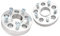 Rough Country 5,1 cm (2 Zoll) Spurverbreiterung | (passt) 2012-2018 Ram Truck 1500 | Aluminium | Paar | 5 x 5,5 | 10091