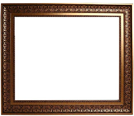 Barockrahmen Gold verziert, 675 ORO, Leerrahmen, 40x60 cm