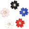 5pcs Alliage Broche Fleur Broche Fleurs De Cerisier Pin Poitrine Doux Manteau Broche De Vêtements Pour Femmes