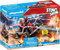 PLAYMOBIL Stuntshow 70554 Feuerwehrkart, Für Kinder von 4-10 Jahren