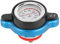 Thermostatischer Kühlerdeckel, universeller Thermostatischer Kühlerverschlussdeckel Kühlerdeckel Wassertankdeckel Auslaufsicher mit Temperaturanzeige (Großer Kopf 0,9 bar)
