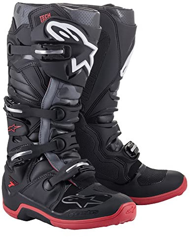 Alpinestars Boots, Tech 7 MX Stivali Uomo, Multicolore, 47 EU
