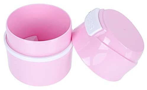 Healifty Makeup Case Pink Airtight Eyelash Glue Storage Container Eyelash Extension Glue Sealed Jar Eyelash Extensions Adhesive Jar Stand Sealed Lash Artists Tool Lash Glue Holder