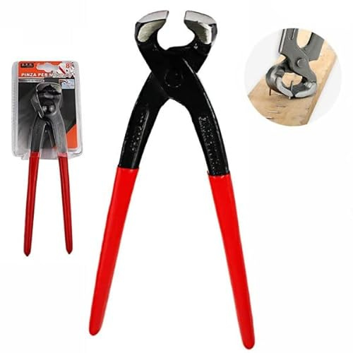 OISE ART STORE Trade Shop - Tenaglia Pinza per Tagliare Fil di Ferro Tranciare Ferro 10 Cromo Vanadio 25 Cm