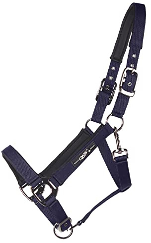ARBO-INOX Halfter unterlegt 3-Fach verstellbar mit schwarzen Beschlägen (COB VOLLBLUT, Navy)