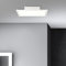 Lightbox LED Panel Aufbaupaneel - 30 x 30 cm - funktionale Deckenaufbau-Paneel mit neutraler Lichtfarbe (4000 K) - flächiges Licht - 1800 lm - aus Metall/Kunststoff - in Weiß