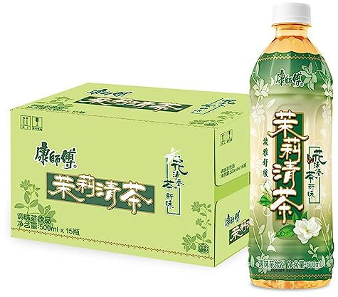 Master Kong Jasmine Tea Low Sugar 500ml (15 Bottles)