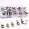 RUNCCI-YUN 60PCS (30Sets) Motorrad Batterie Schrauben und Muttern,Edelstahl M6x10/12/16/18/20mm Batterien Schrauben Muttern für Motorrad ATV Scooter Diyprojekte