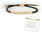 CERAVI Remember Who The F You Are Motivational Tube Bracelet, Adjustable Hand Braided Wrap Tube Bracelet, Inspirational Bracelets Jewelry Gifts for Women Girls Best Friend Teen (Black-Rose Gold)