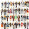 Lioaeust Modell Menschen Figur, 130Pcs 36Mm 1:50 Maßstab Bemalte Figuren Menschen Passagier Verschiedene Posen Menschen für Eisenbahn Layout Landschaft