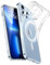 ESR Cover per iPhone 13 Pro Max, Custodia in Silicone Trasparente con MagSafe, Cover Sottile Antiurto, Custodia per Telefono in TPU Trasparente Sottile Anti-Ingiallimento, Serie Zero, Trasparente