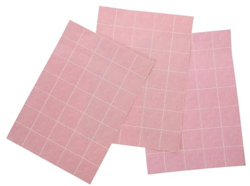 Vaguelly 3 Stück Puppenhaus-Bodenaufkleber. Bodenbelag Im Maßstab 1:12 Miniaturpapier-Bodenaufkleber Winzige Küche Badezimmer Bodenbelag Tapete Für