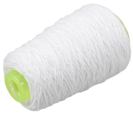 Artibetter 1rollo Cuerda De Obra De Algodón Para Albañilería Línea De Trazado Resistente y Absorbente Para Construcción y Decoración Exteriores