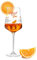 GRAVURZEILE Leonardo Aperol Spritz Verres à vin – Recette de l'Aperol – Verre à vin avec impression UV – Cadeau pour femme, maman, petite amie et homme – Cadeau pour les amateurs d'Aperol