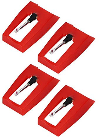 4Pcs Phonograph Styluses Electric Record Player Turntable Needle Accessory Replacement For ION For Victrola For Jenson For More Brand