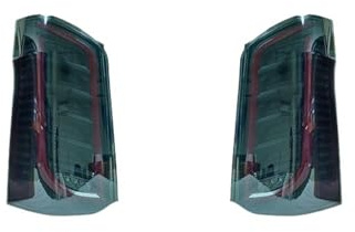 Rückleuchten 2016–2021 Rücklicht-Baugruppe für Mercedes für Benz für VITO V-Klasse Retrofit-Blinker(For W447,Schwarz)
