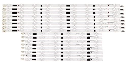 PFCFPNMTGV 16pcs LED Backlight Strip Replacement For Samsung TV UE46F6510SB UE46F6400AW BN96-25308A BN96-25309A D2GE-460SCA TV light strip