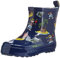 Playshoes Stivali In Gomma A Semialbero, Stivali In Gomma A Semialbero Unisex - Bambini e ragazzi, L'Isola Dei Pirati, 26 EU