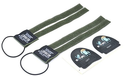 z-tactical Nylon Kunststoff Umbaukit für Tactical Helme und Headset Aufkleber, waldgrün