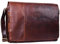 STILORD 'Maximus' XXL Ledertasche riesige Herren Umhängetasche Unitasche 17 18 19 21 Zoll Laptop Aktentasche Bürotasche Büffel Leder, Farbe:cognac - dunkelbraun